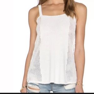 Sam Edelman Crochet Tank Top Size L